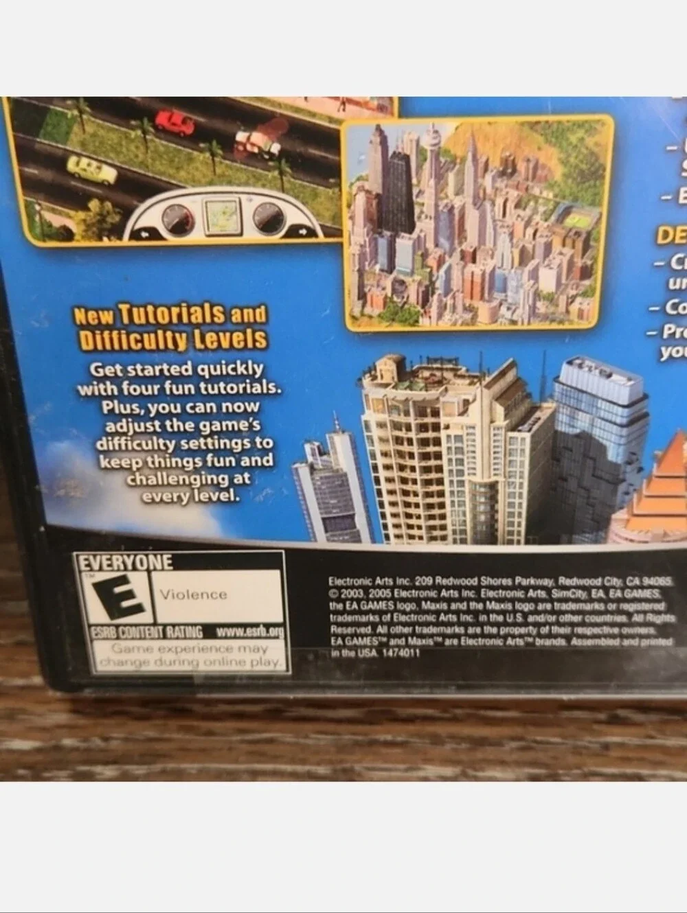 NWT Sim City 4 & Rush Hour Deluxe Edition PC CD-ROM computer game